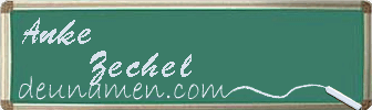 Anke Zechel Visitenkarte